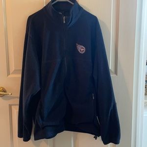 💰SOLD💰 Men’s Tennessee Titans authentic NFL zip fleece jacket